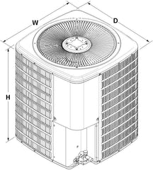 Goodman GSZ160241 2 Ton 16 SEER Heat Pump