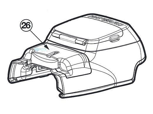 Hayward SPX3400DR2 EcoStar Motor Drive Wiring Cover