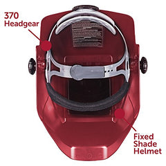 Jackson Safety 14977 Fix Shade HSL 100 Welding Helmet, Red, 4 Units / Case