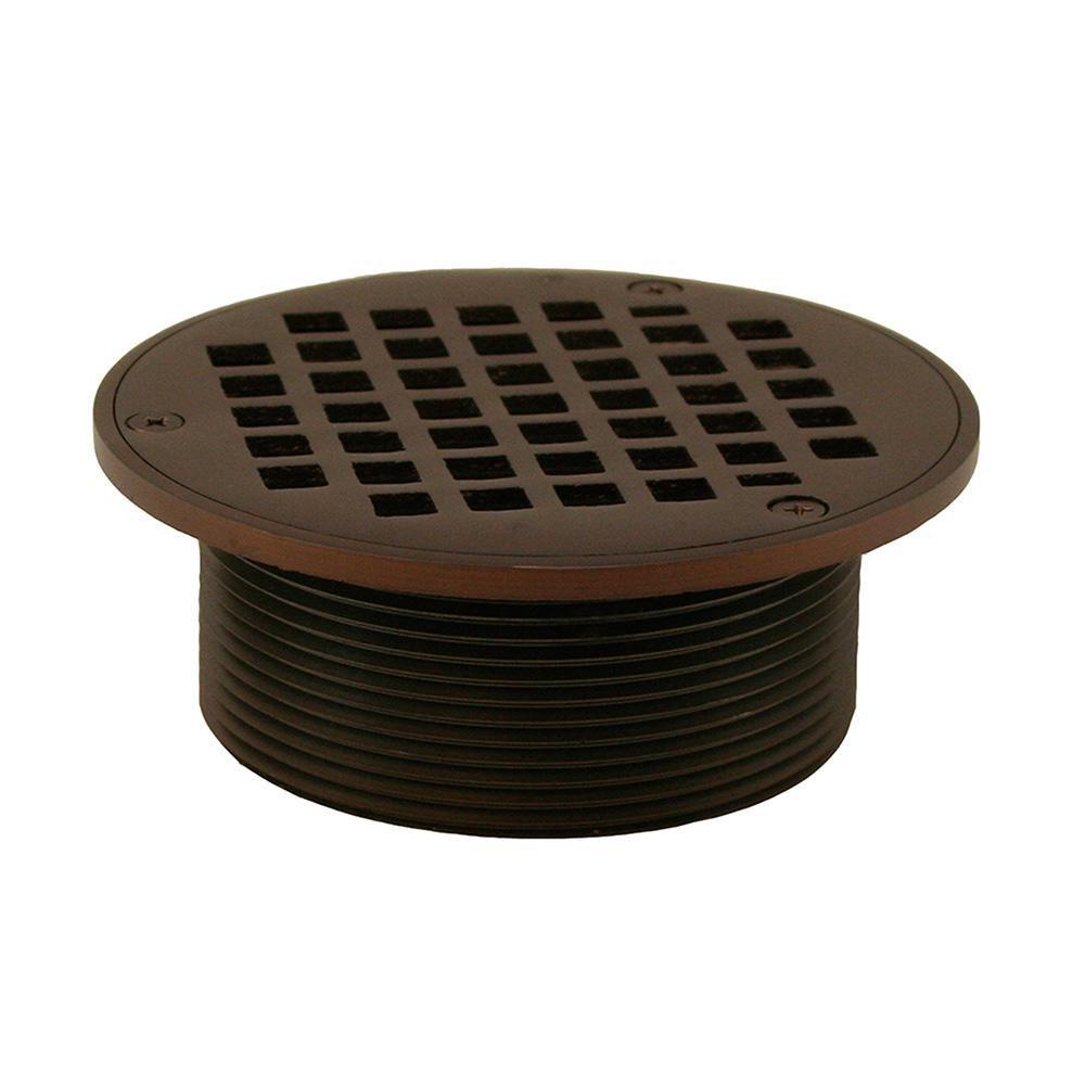 Jones Stephens D6091RB 3-1/2 in. Brass and Metal Round Strainer in Oil Rubbed Bronze