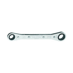 Klein 68201 Ratcheting Box Wrench 3/8 x 7/16-Inch