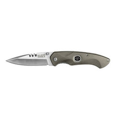 Klein 44201 Electrician's Pocket Knife 440A Stainless Steel Blade 3-3/8 in Length