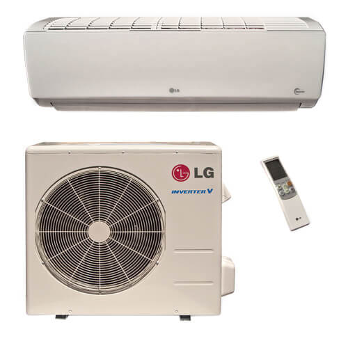 LG LS120HSV5 12000 BTU Ductless 22.7 SEER 1-Zone Air Conditioner/Inverter Heat Pump Package