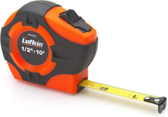 Lufkin PHV1312DN Crescent Lufkin 3/4 x 12' P1000 Series Hi-Viz Orange Engineer's Yellow Clad A4 Blade Power Return Tape Measure