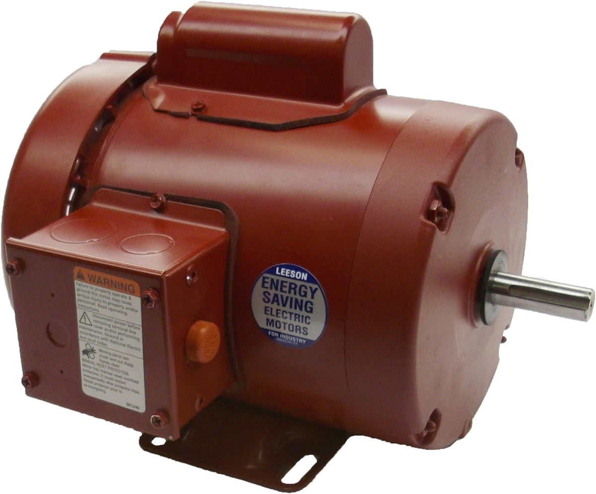 Leeson 110089 1-1/2 HP 1725 RPM 56H Frame 115/208-230V TEFC Farm Duty Motor