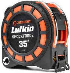 Lufkin L1135 Shockforce Dual Sided Tape Measure 35 Feet