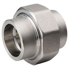 Merit Brass SW3687D-16 Union Pipe Fitting Class 3000 1 in Socket Weld