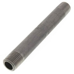 Merit Brass 4006-400 Stainless Steel 304/304L Pipe Fitting Nipple Schedule 40 Welded 3/8 x 4 NPT Male