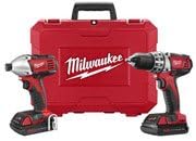 Milwaukee 2691-22 M18 Cordless Tool Kit 18V 2-Tool Combo Kit