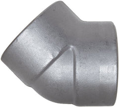 Merit Brass SW3402D-24 304/304L Forged Stainless Steel Pipe Fitting 3000 lb 1-1/2 in Elbow