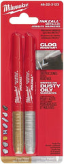 Milwaukee 48-22-3123 INKZALL Silver/Gold Fine Point Markers (2 Pack)