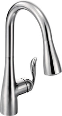 Moen 7594C Arbor Chrome One-Handle Kitchen Faucet with Pull Down Sprayer and Reflex