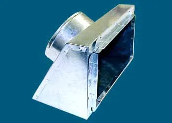 M&M Manufacturing 643R61288 Sidewall R6 Register Box 12 x 8 x 8 in Duct