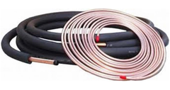 Mueller 61220500 Line-Set 3/8 Liquid Line 3/4 Suction Line 1/2 Insulation Copper 50' Black