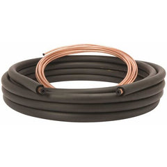 Mueller 61220500 Line-Set 3/8 Liquid Line 3/4 Suction Line 1/2 Insulation Copper 50' Black