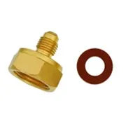 Mueller K1-33/4X3/8FITTING Brass Cylinder Adapter 3/4 in. NPS x 3/8 in. Male Flare