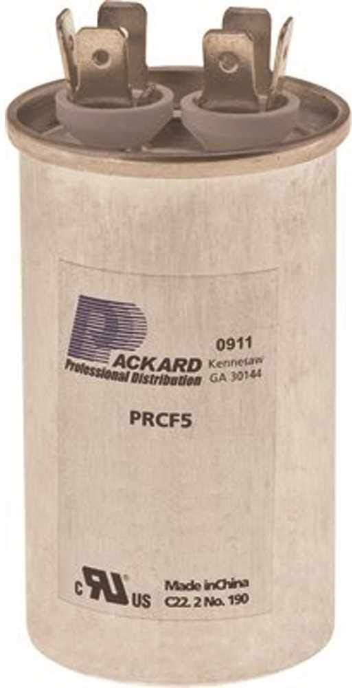 Packard TRCF25 Titan 440/370-Volt 25 MFD Round Pro Run Capacitor