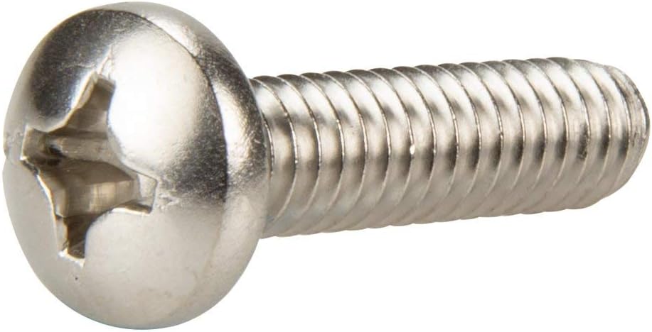 Pentair 071652 18-8 Stainless Steel Left Hand Phillips Pan Screw