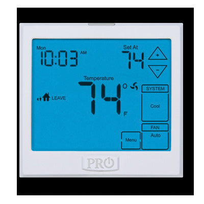 Pro1 T955 Thermostat Programmable Thermostat 44 to 90 deg F Control