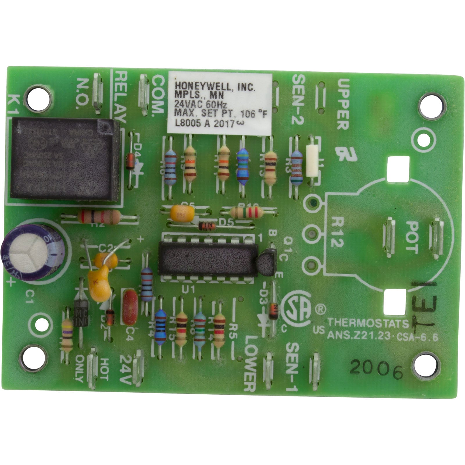 Raypak 005086B PC Board Pool Heater IID