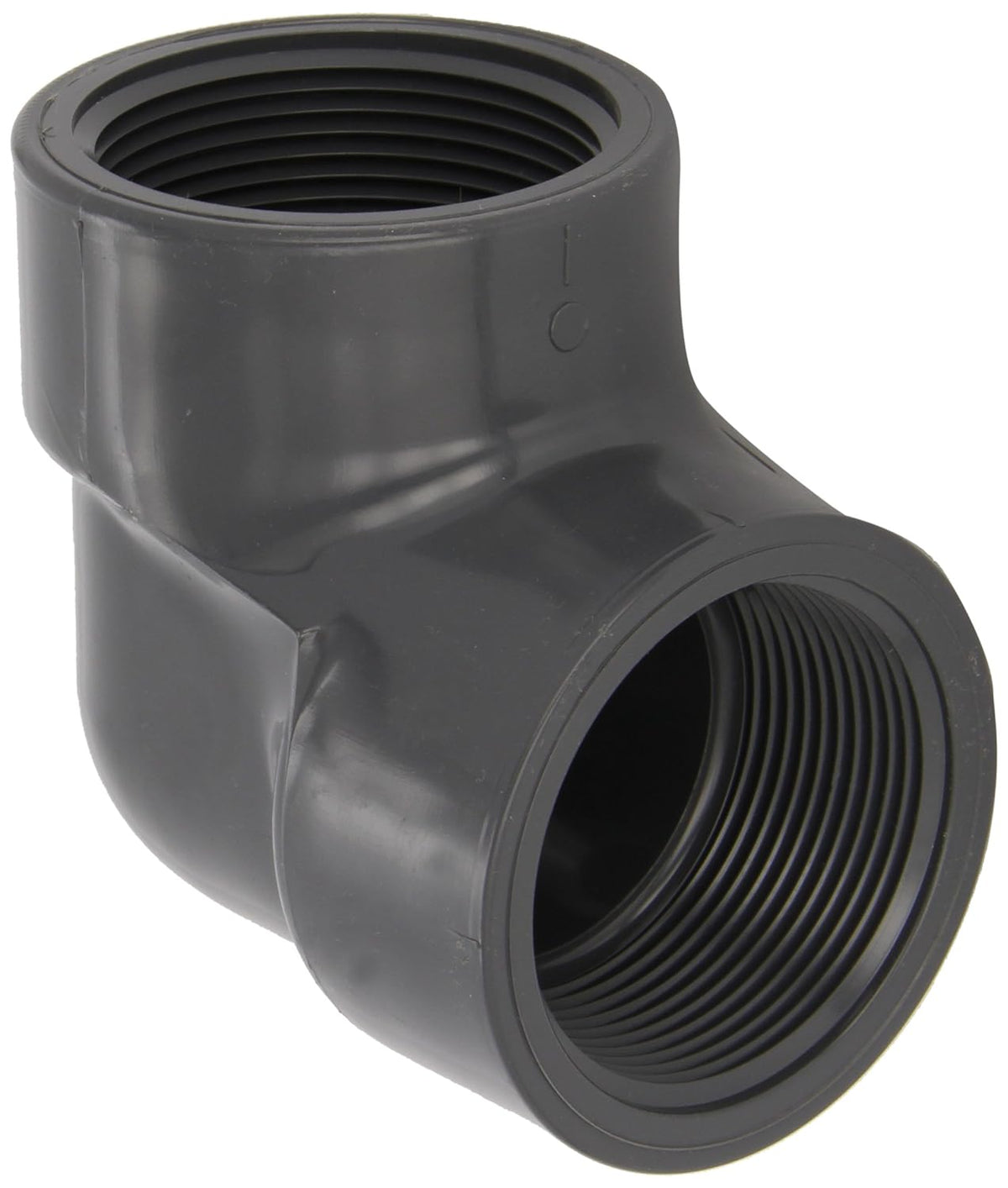 Spears 808-007 PVC Pipe Fitting, 90 Degree Elbow, Schedule 80, 3/4 NPT Female