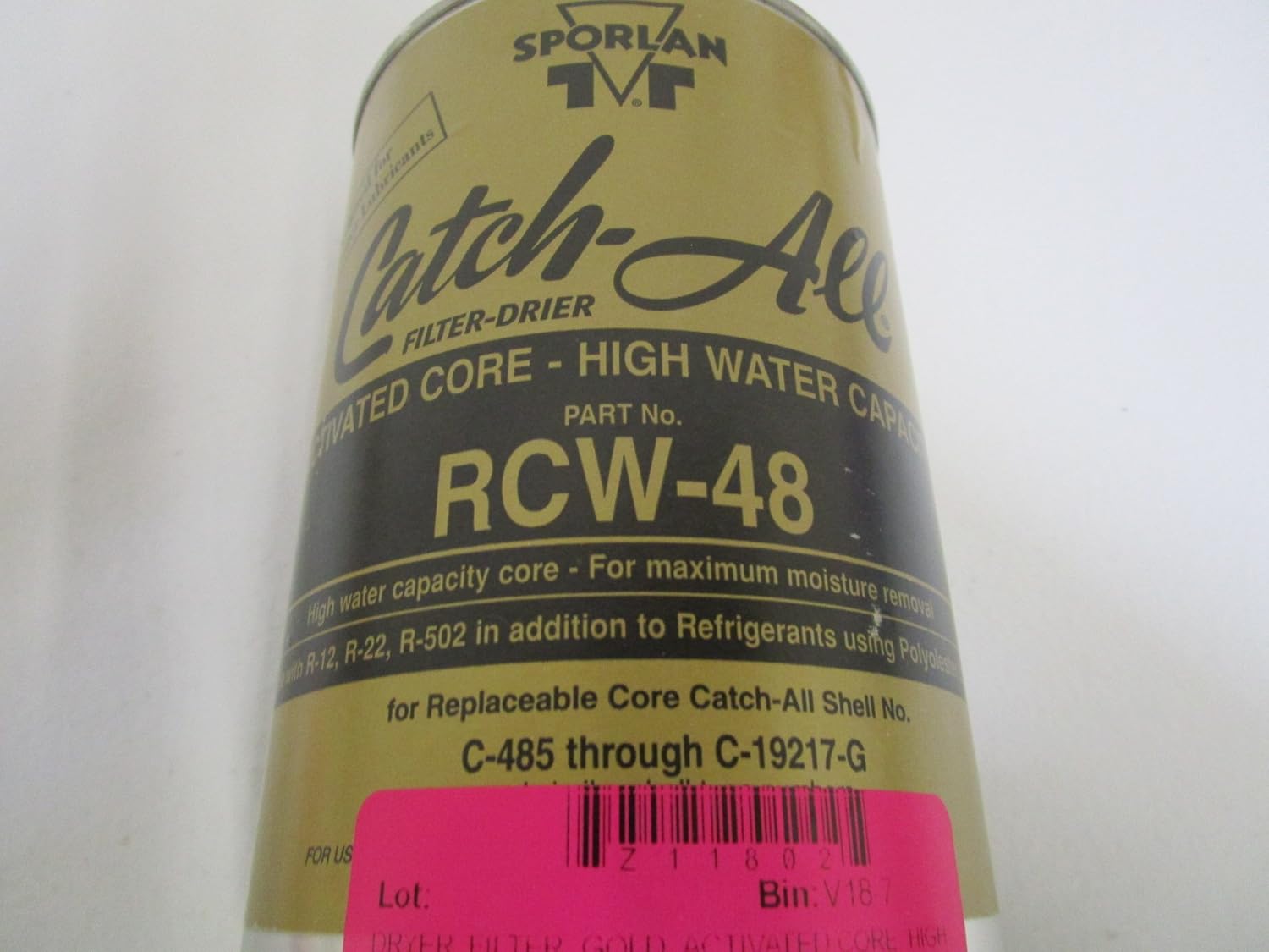 Sporlan Valve Company RCW-48 SPORLAN DRIER CORE(GOLD LABEL) 1 Count