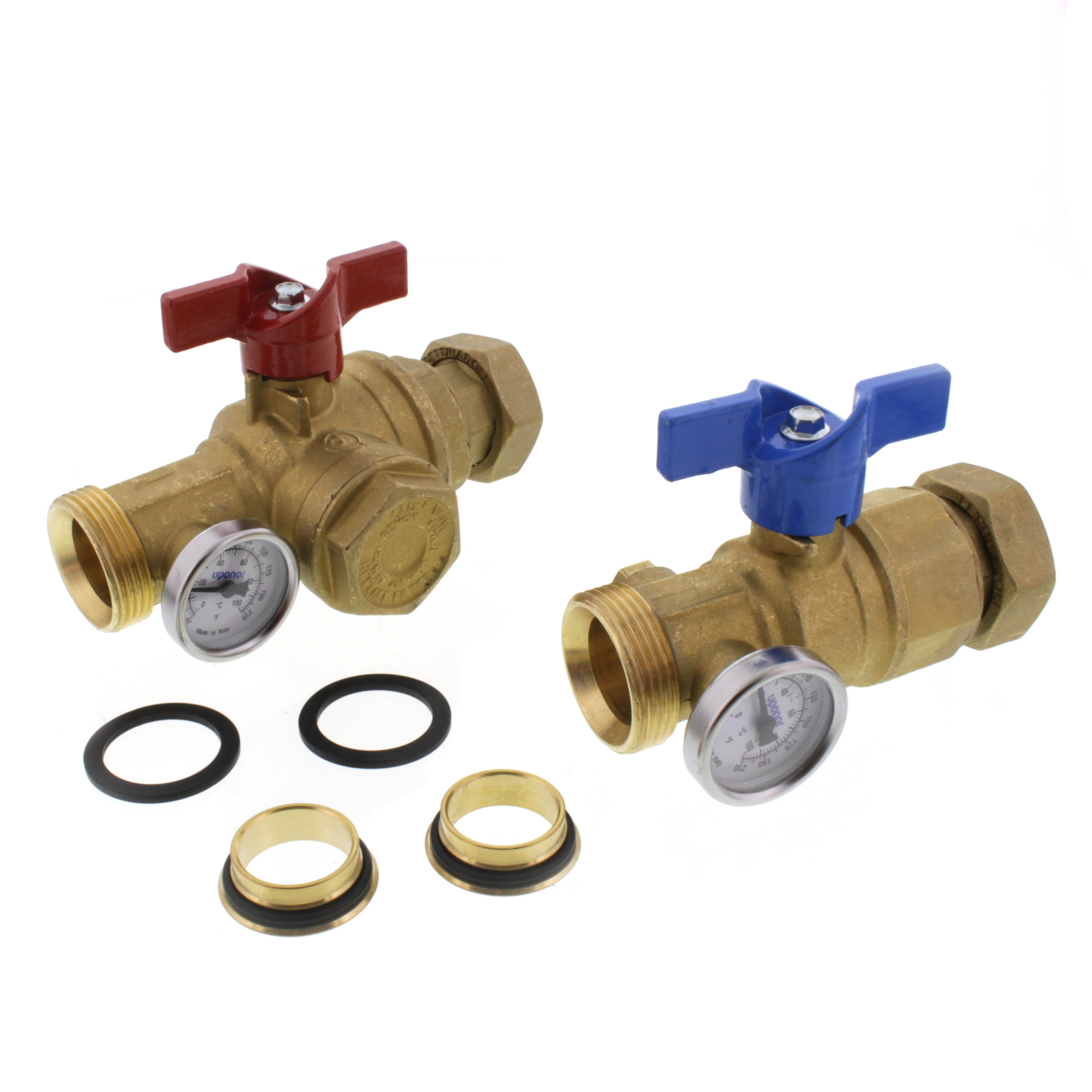 Uponor A2631250 Manifold Supply and Return Ball Valves 1