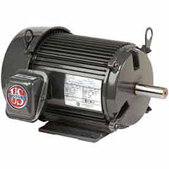 US Motors U10P2D General Purpose Motor 10 HP 1800 RPM 208-230/460 VAC 215T Frame