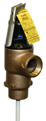 Apollo Valves 18C5115150 3/4, MPT x FPT, 150 PSIG, 1912000 BTU/Hr, Bronze, Automatic, Safety Relief Valve