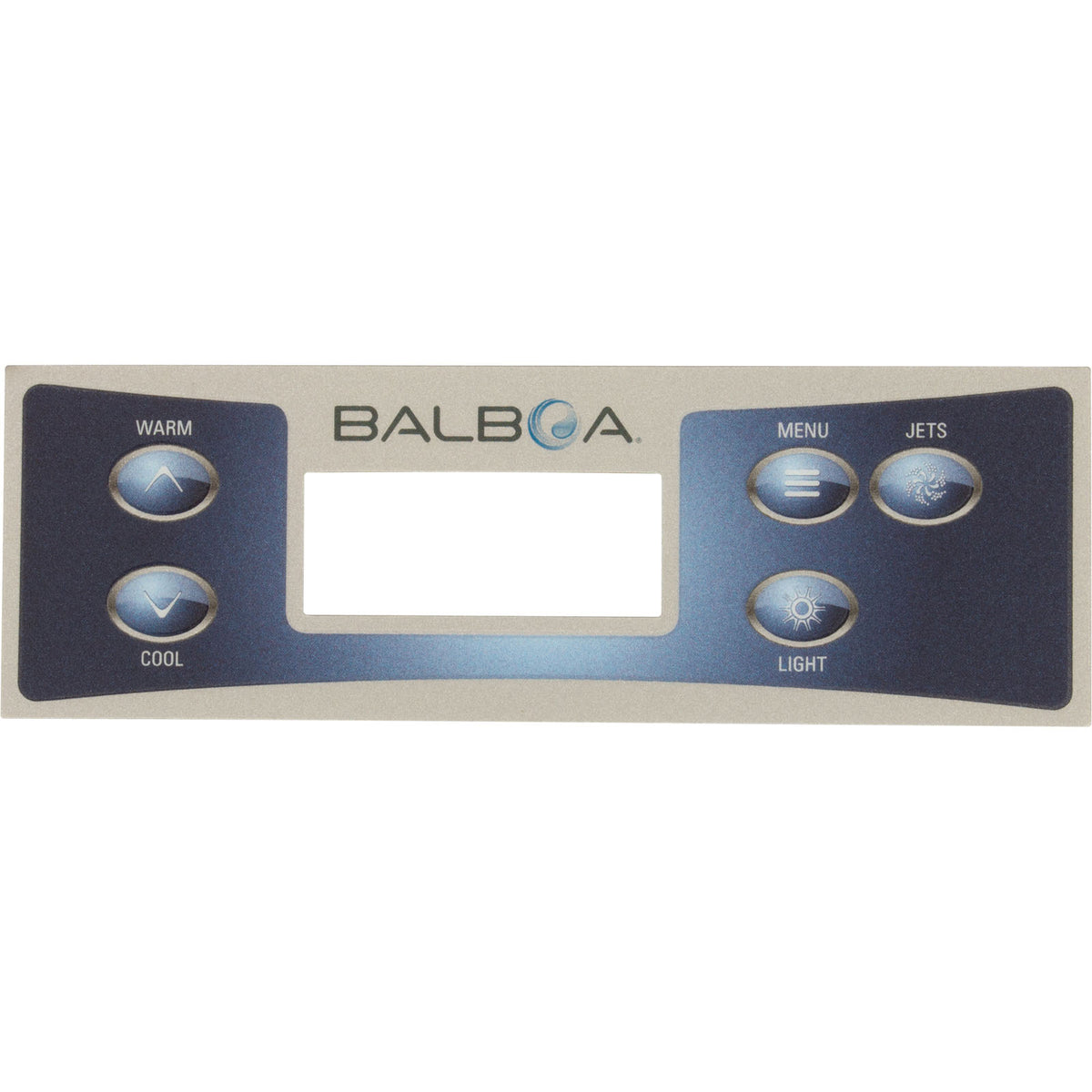 Balboa Water Group 17284 TP500 Overlay w/Buttons for Jets/Light