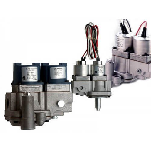 Baso Gas Products G96HGA-17 Dual Combination Auto. Gas & Top Adjust Pilot Valve 3 to 6 (25V)