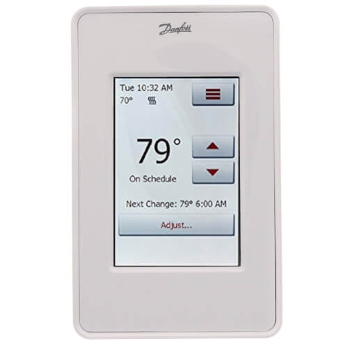 Danfoss 088L5136 LX205T Programmable T-Touch Thermostat 41F - 104F