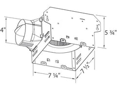 Delta Breez ITG80 80 CFM Exhaust Fan