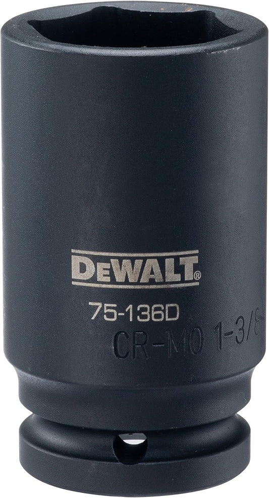 DEWALT DWMT75136B 3/4 Drive Deep Impact Socket 1-3/8 SAE