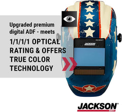 JACKSON SAFETY 46101 Jackson Safety Insight Auto Darkening Welding Helmet - Universal Size