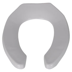 Jones Stephens C106C00 Comfort Open Front Elongated Toilet Seat in White