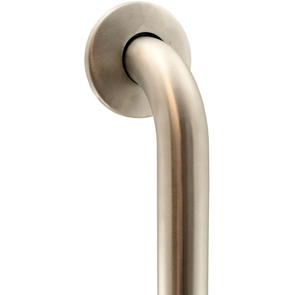 Jones Stephens G12142 42 x 1-1/4 in. Grab Bar with Concealed Snap-on Flange Satin