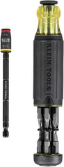 Klein Tools 32304 14-in-1 HVAC Adjustable-Length Impact Screwdriver with Flip Socket