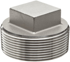 Merit Brass K617-12 Cored Square Head Plug Class 150 3/4 NPT Male