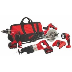 Milwaukee 0928-29 M28 Cordless Lithium-Ion 4-Piece Combo Kit