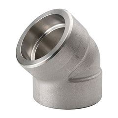 Merit Brass SW3602D-24 Pipe Elbow Class 3000 316/316L Stainless Steel 1-1/2 in