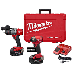 Milwaukee 2999-22 M18 FUEL Hammer Drill & Surge Hydraulic Driver Combo Kit