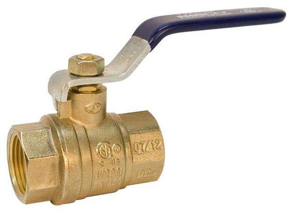 NIBCO NL9500D T-580-70 2 in DZR Cast Bronze Conventional Port NPT 600# Ball Valve