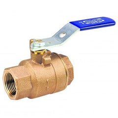 NIBCO NL9500D T-580-70 2 in DZR Cast Bronze Conventional Port NPT 600# Ball Valve