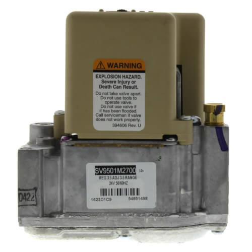 Peerless 51682 Honeywell SV9501, M2700 Gas Valve for MI-03 thru MI-05 Boilers (NG)