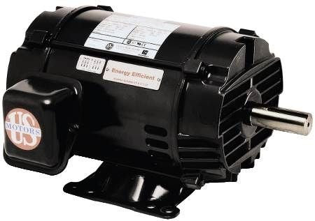 U.S. Motors D3P3D ODP 3 HP 3-Phase 1175 RPM Motor