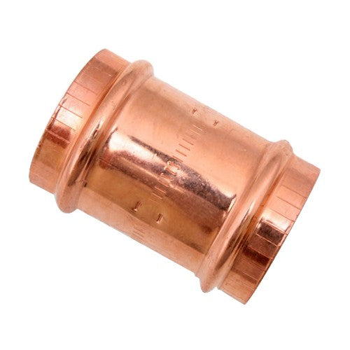 Viega 78072 ProPress Copper Coupling With Stop 2 Inch x 2 Inch