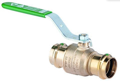 Viega 79920 ProPress 1/2 in. Bronze Press 250# Ball Valve