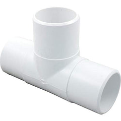 Waterway Plastics 413-2210 Tee Fitting 2 Spigot x 2 Spigot x 2 Spigot