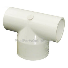 Waterway Plastics 413-2030 PVC Reducing Slip Tee, 1 x 1 x 1.5 in. Spigot